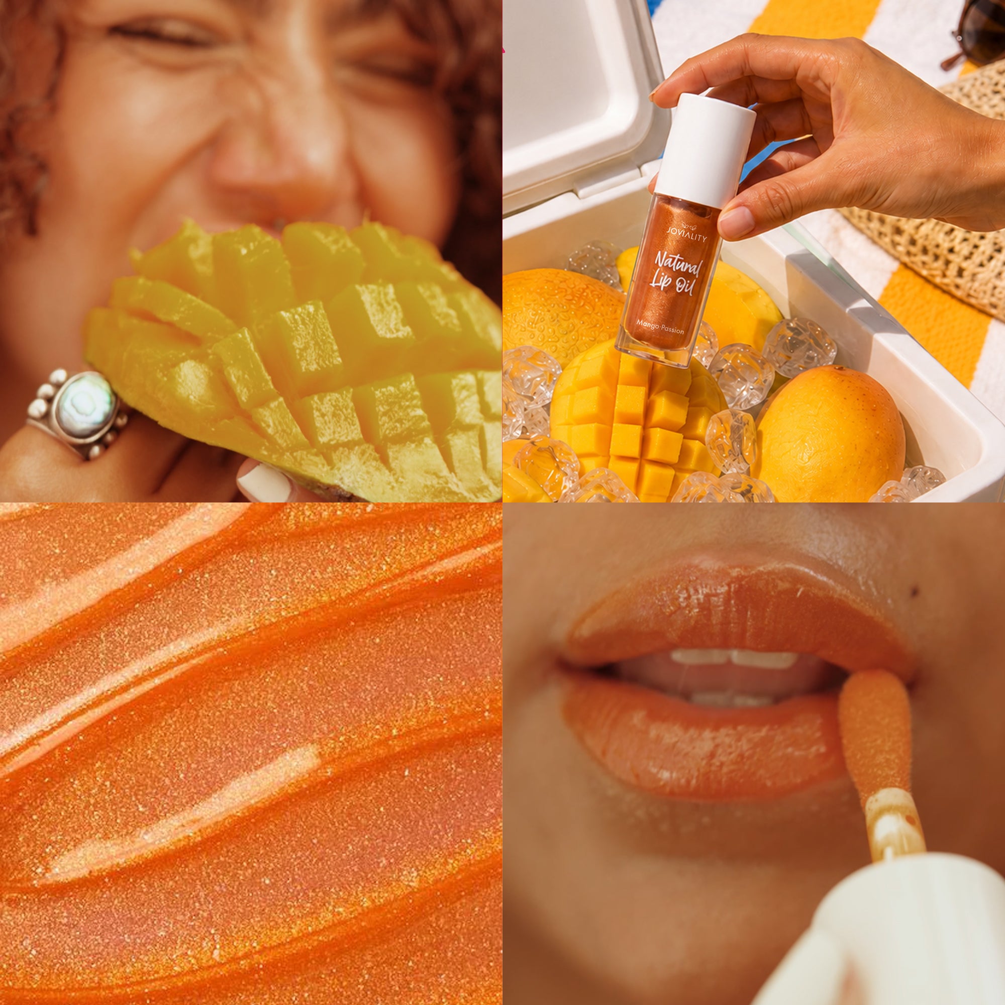 Mango Passion - Shimmering Natural Lip Oil - Joviality-eg