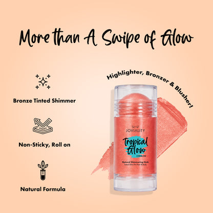 Coraline- Tropical Glow Shimmering Stick