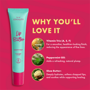 Minty Pop- Natural Lip Butter - Joviality-eg