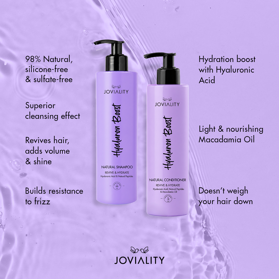 Hyaluron Boost Duo Pack ( Shampoo + Conditioner ) - Joviality-eg