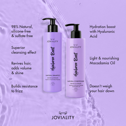 Hyaluron Boost Duo Pack ( Shampoo + Conditioner ) - Joviality-eg