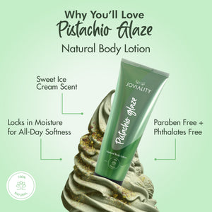 Natural Body Lotion- Pistachio Glaze - Joviality-eg