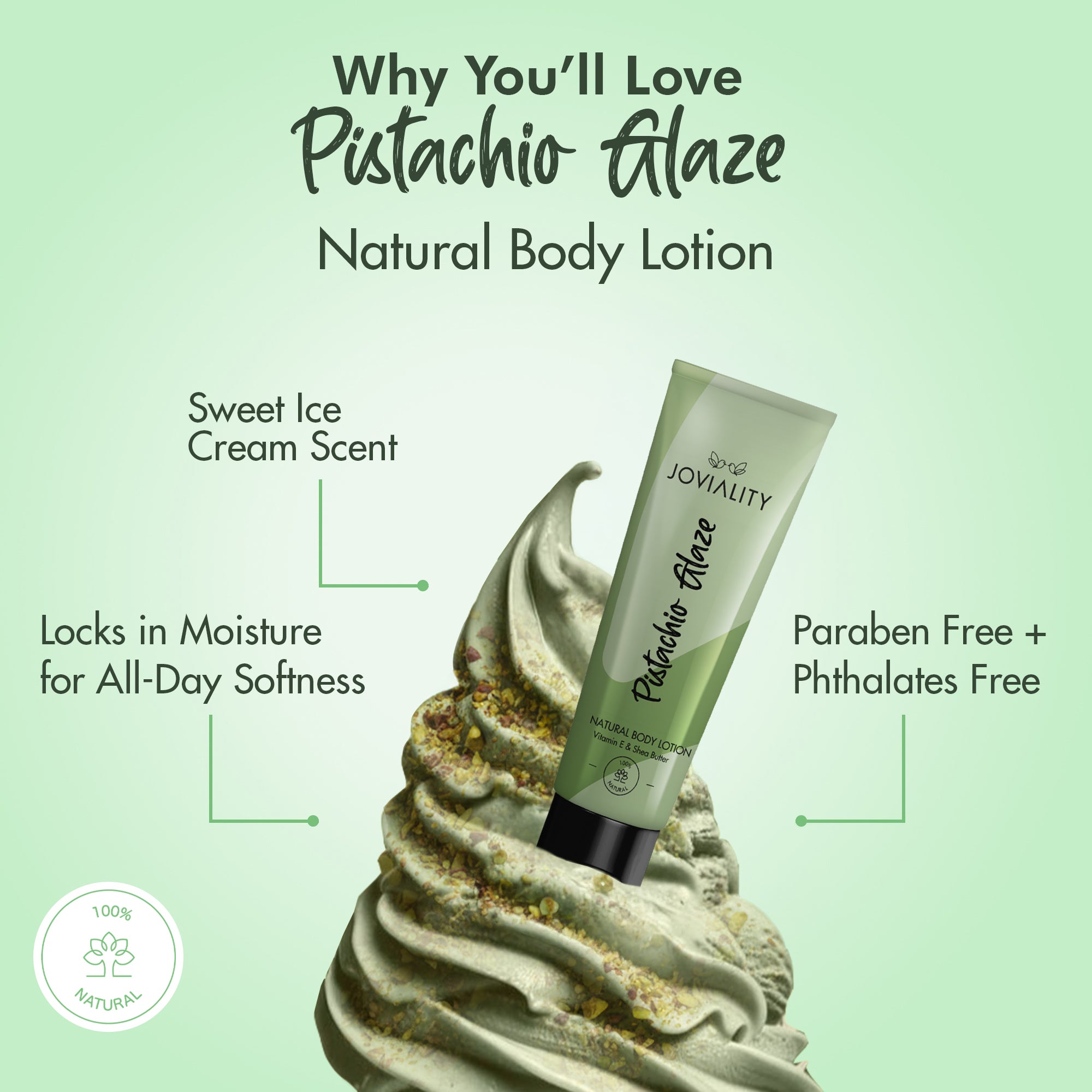 Pistachio Glaze - Mini Lotion - Joviality-eg