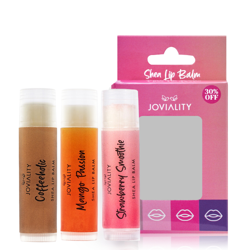 x3 Shea Lip Balms - Joviality-eg