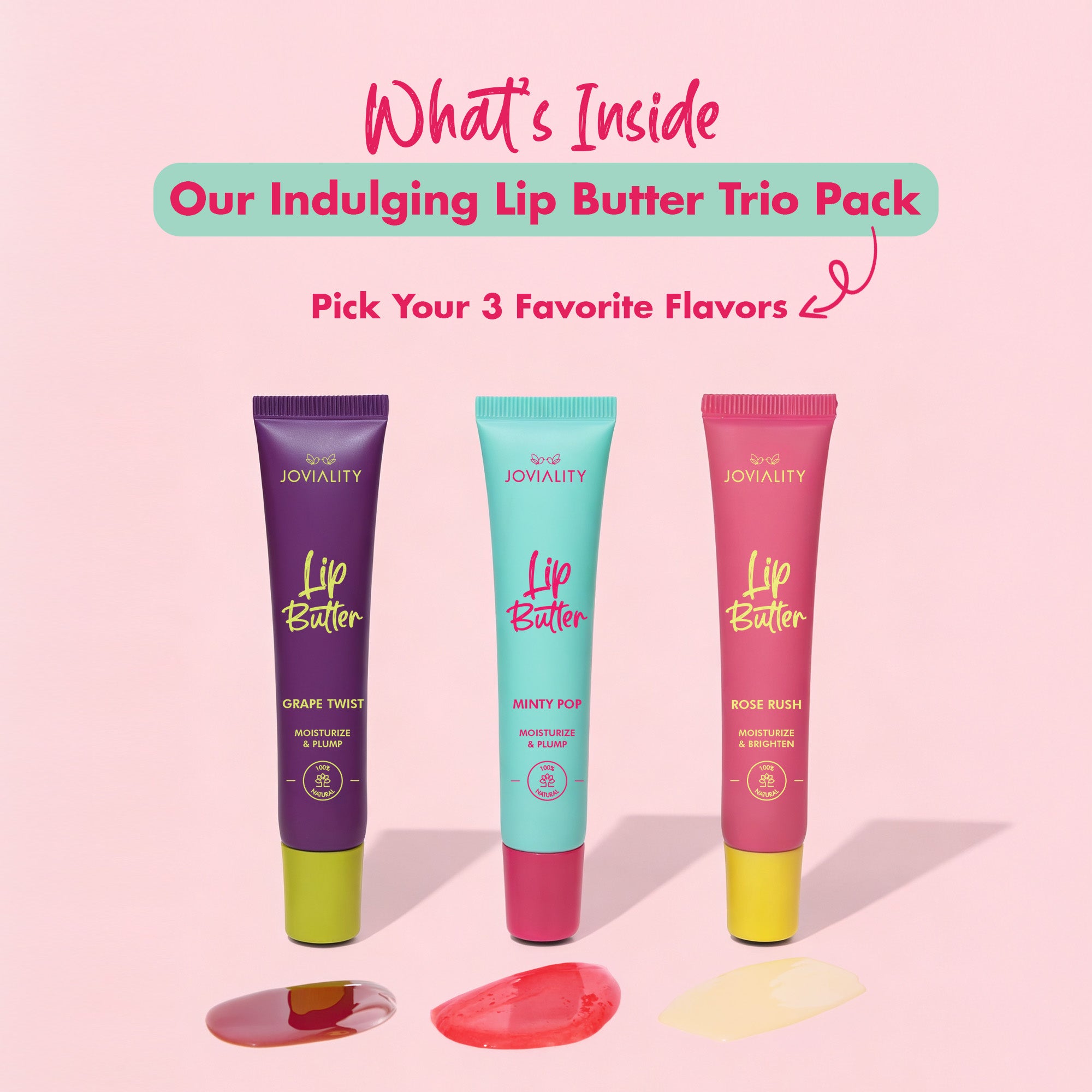 Trio Pack - 3x Lip Butters - Joviality-eg