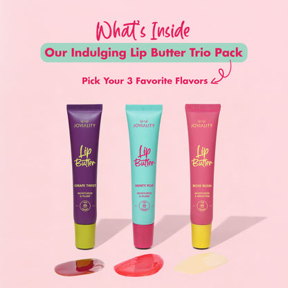 Trio Pack - 3x Lip Butters - Joviality-eg