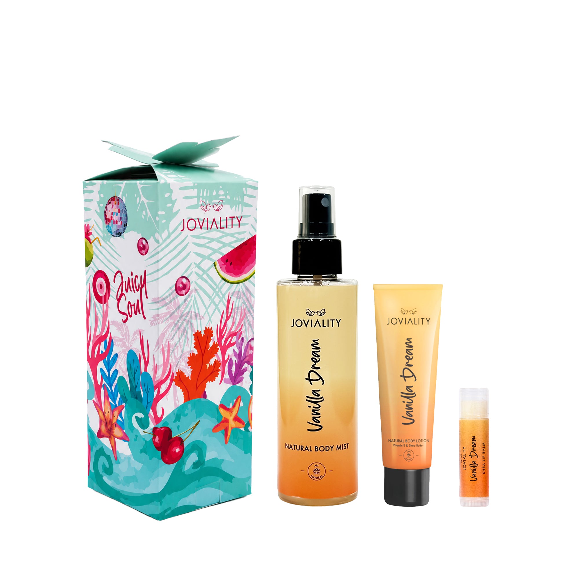 Drizzle - Gift Set (Summer Box + Mini Lotion + Lip Balm + Body Mist)