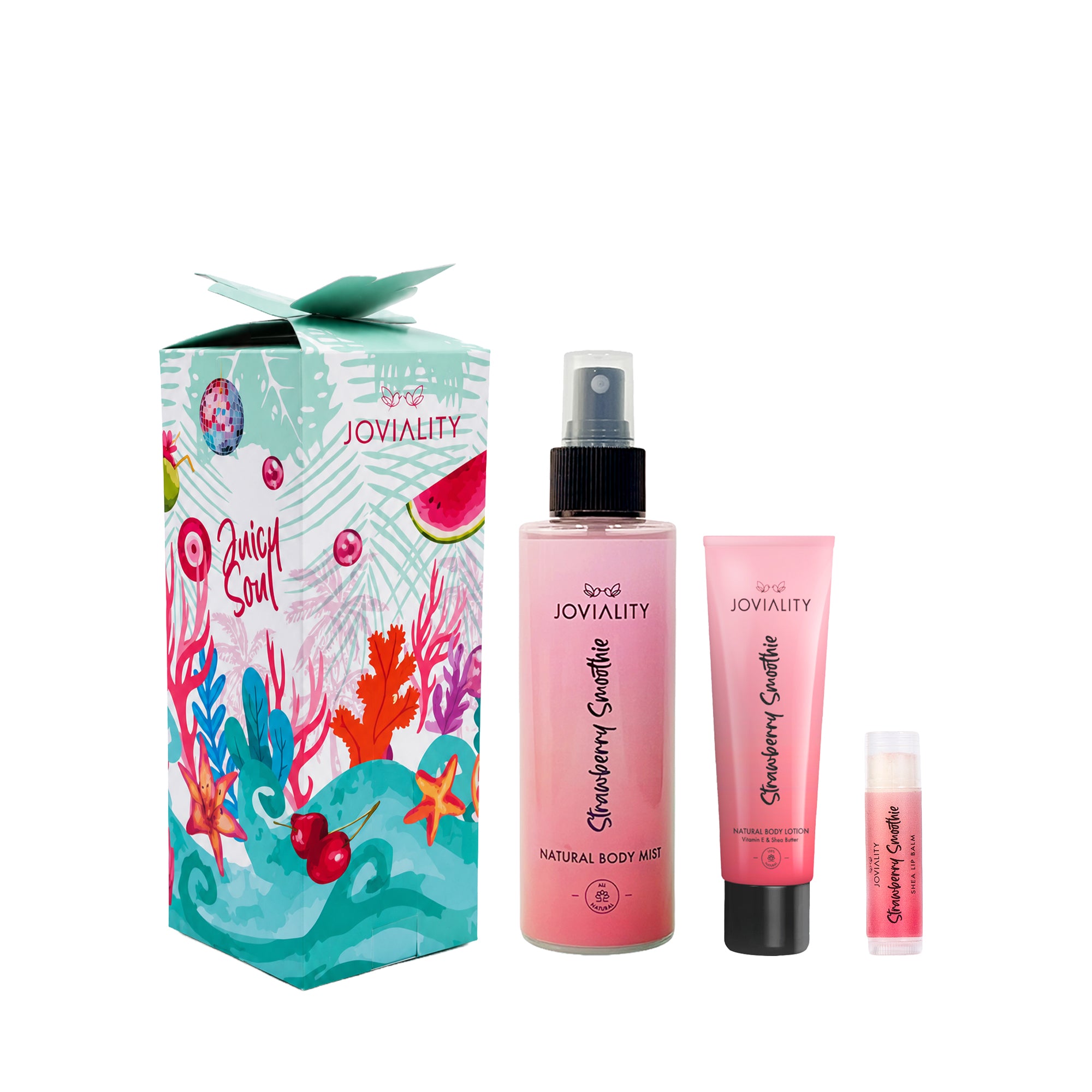 Drizzle - Gift Set (Summer Box + Mini Lotion + Lip Balm + Body Mist)
