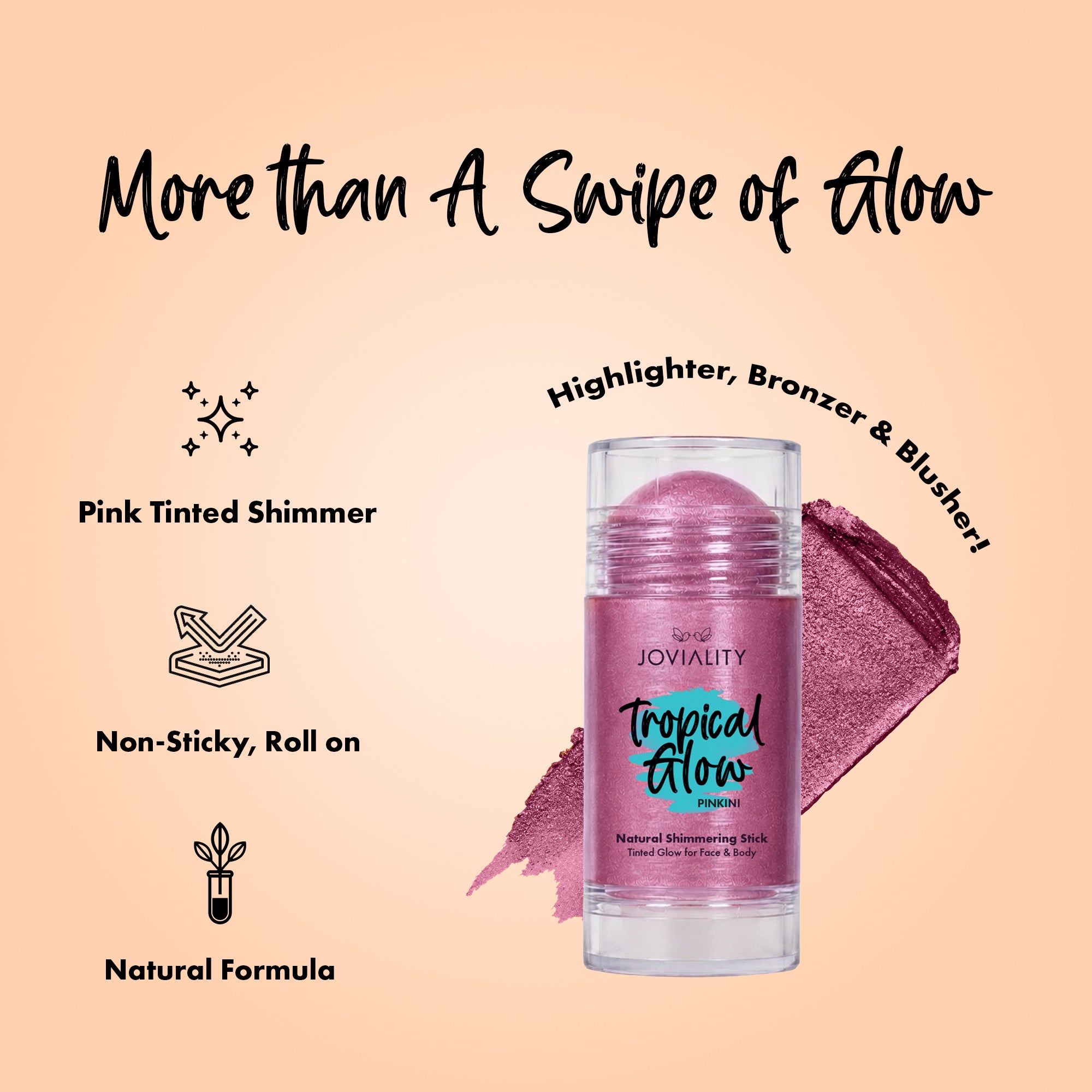 Pinkini - Tropical Glow Shimmering Stick