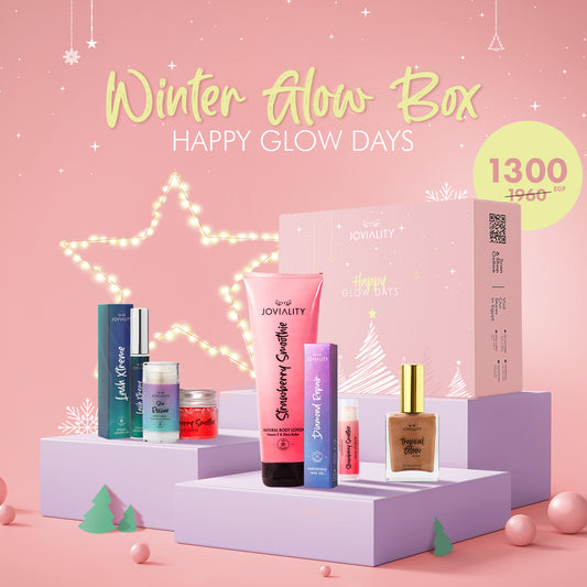 Winter Glow Xmas Gift set - Strawberry Smoothie