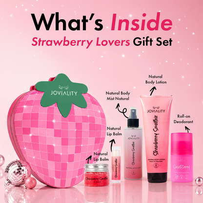 Strawberry Lovers Gift Set - Joviality-eg