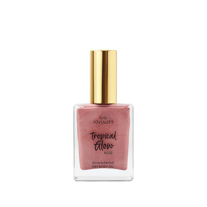 تروبيكال جلو زيت لامع للجسم - وردي