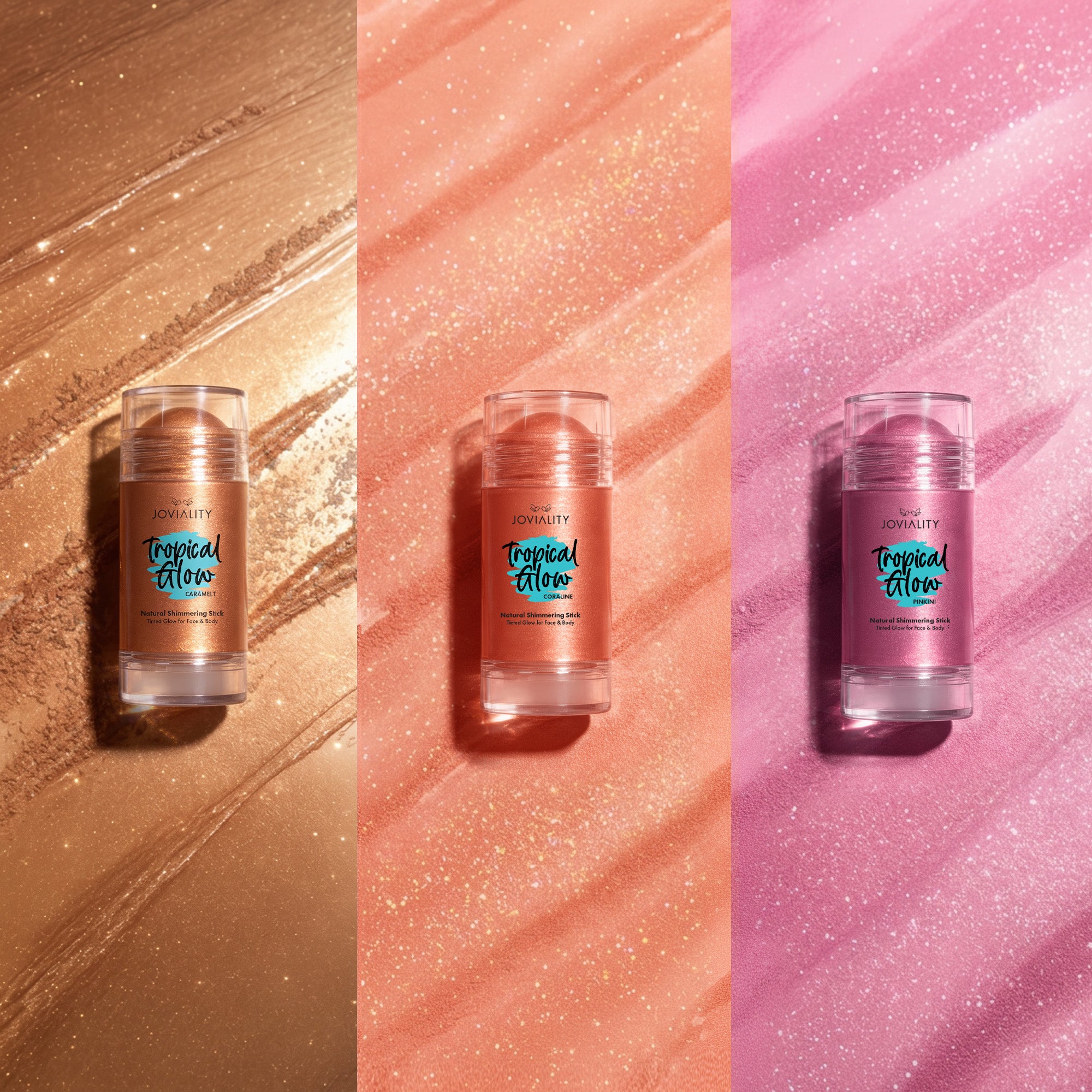 Coraline- Tropical Glow Shimmering Stick