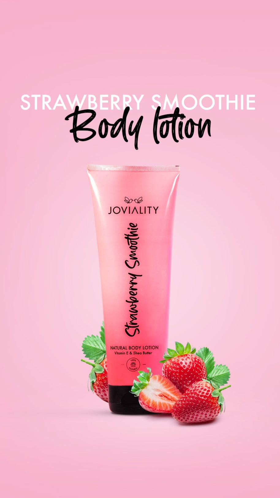 Natural Body Lotion - Strawberry Smoothie