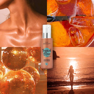 Tropical Glow Shimmering Lotion SPF 15- Terracotta - Joviality-eg