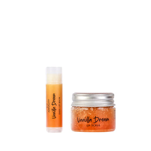 Pucker Up! Vanilla Dream - Lip Care Set ( Lip Balm + Lip Scrub ) - Joviality-eg