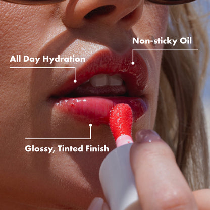 Watermelon Cooler - Natural Lip Oil - Joviality-eg