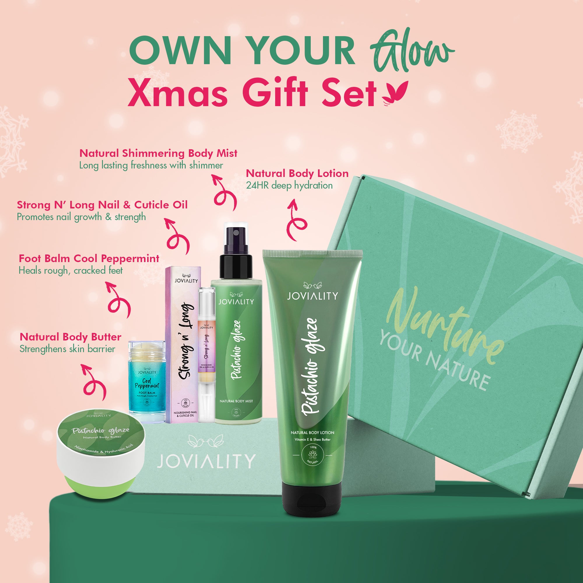 Xmas Gift Set- Own the Glow