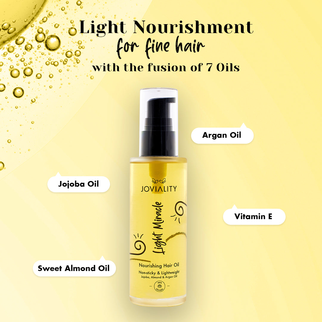 Light Miracle - Hair Oil - Joviality-eg