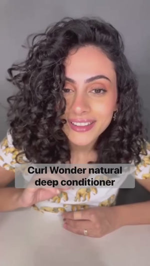 Curl wonder, natural deep conditioner, hair natural texture, steps how to hydrate define frizzy, Joviality, egypt, international, curly hair, curly heads, all natural, natural ingredients, silicone free, sulphate free, paraben free, pvp free, vegan, lightweight formula, avocado oil, aloe vera, wheat protein, defined curls, long lasting curls, nourish, healthy scalp, antioxidants, frizzy hair, dry hair, frizz free, tame frizz, more defined, wavy hair, real results, fast results, wavy hair, monicaswalek