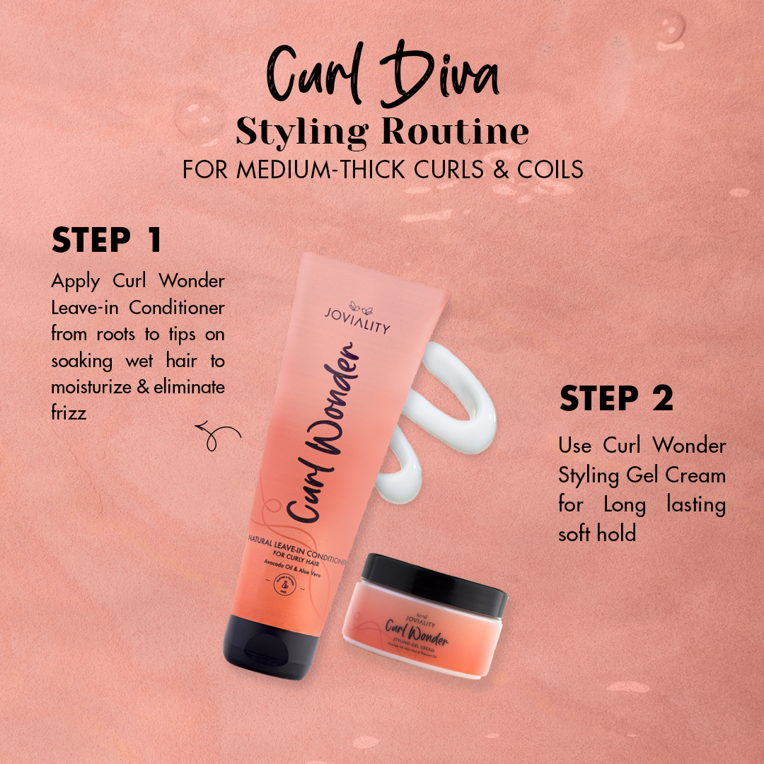Curl wonder, curl diva styling duo, hair natural texture, steps how to hydrate define frizzy, Joviality, egypt, international, curly hair, curly heads, all natural, natural ingredients, silicone free, sulphate free, paraben free, pvp free, vegan, lightweight formula, avocado oil, aloe vera, defined curls, long lasting curls, nourish, healthy scalp, antioxidants, frizzy hair, dry hair, frizz free, tame frizz, more defined, wavy hair, real results, wavy hair