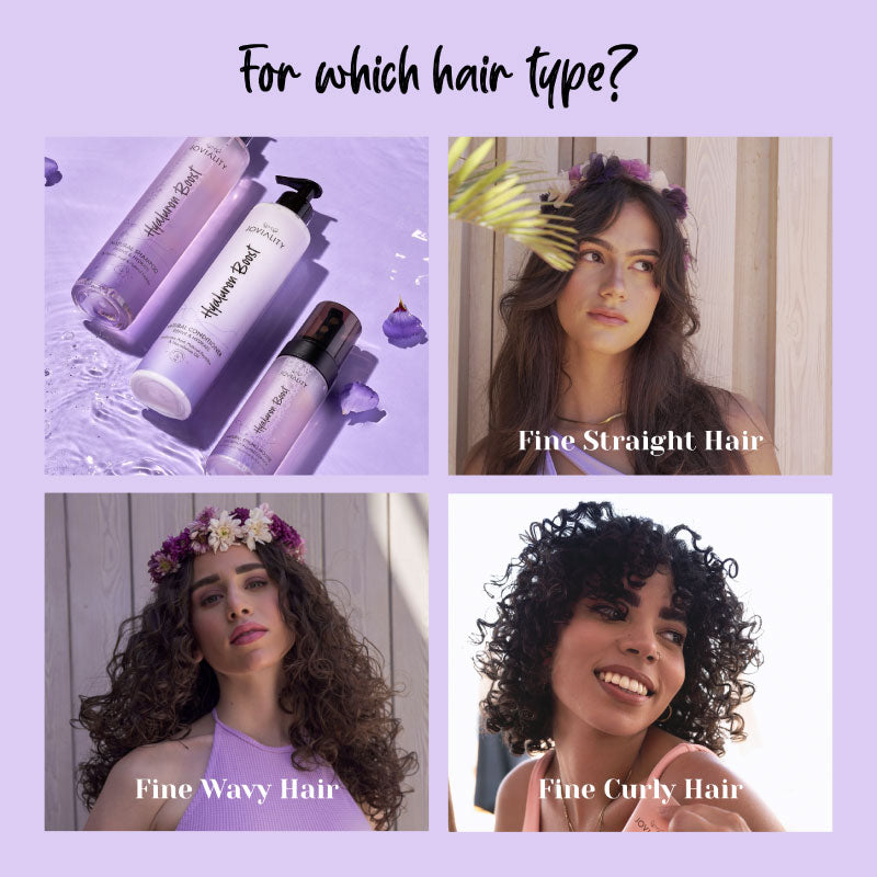 Hyaluron Boost, Natural styling mousse, Joviality, 100% natural, all natural, fine hair, dry hair, frizzy hair, silicone free, sulphate free, parabens free, pvp free, vegan, water-based light weight formula, hyaluronic acid, hydrolyzed wheat protein, egypt, international, lively, full of life, natural peptides, long lasting, style, definition