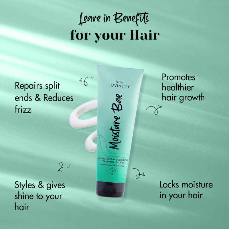 Moisture Bae, Natural, Joviality, 100% natural, all natural, normal hair, dry hair, frizzy hair, damaged hair, heat damage, silicone free, sulphate free, parabens free, pvp free, vegan, water-based light weight formula, shea butter, Moroccan argan oil, soft hair, shiny hair, antioxidants, healthy scalp, egypt, international, moisturize, hydrates hair, restore, nourish, nurtureyournature, definition, leave-in conditioner, benefits