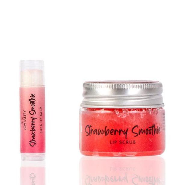 Pucker Up! Strawberry Smoothie Lip Care Set - Joviality-eg