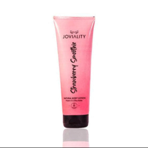 Natural Body Lotion - Strawberry Smoothie - Joviality-eg