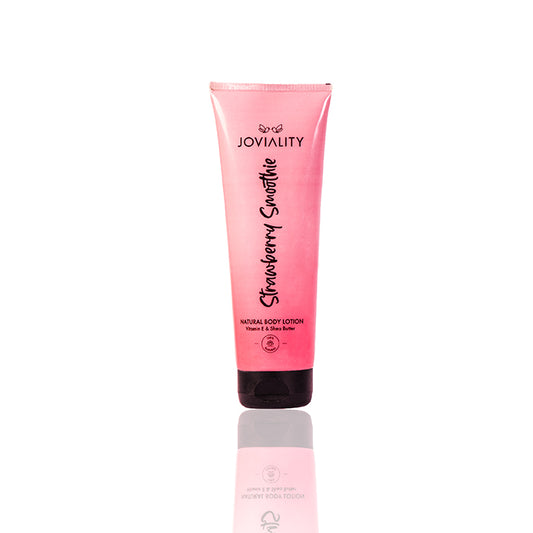 Natural Body Lotion - Strawberry Smoothie - Joviality-eg