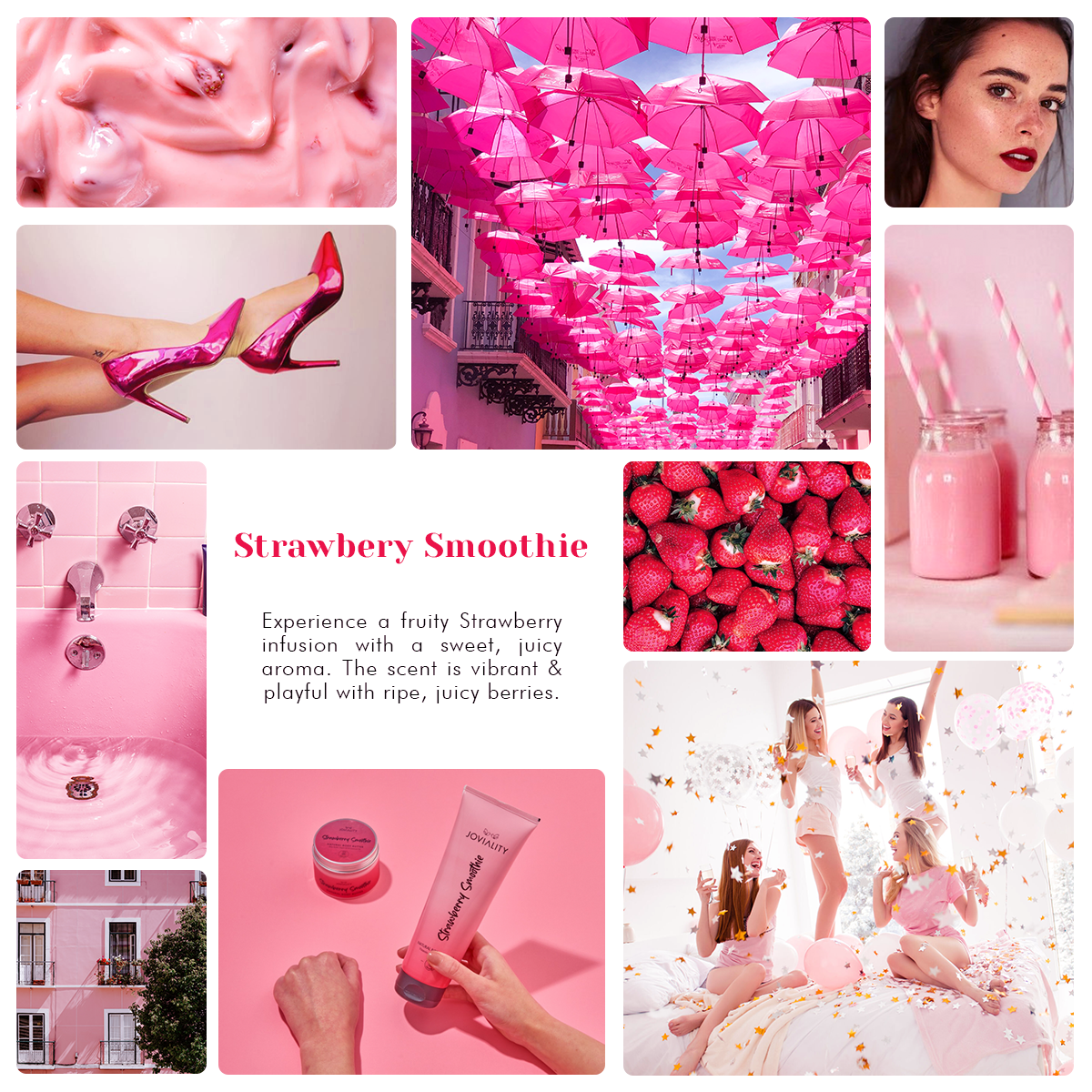 Strawberry Smoothie - Lip Balm - Joviality-eg