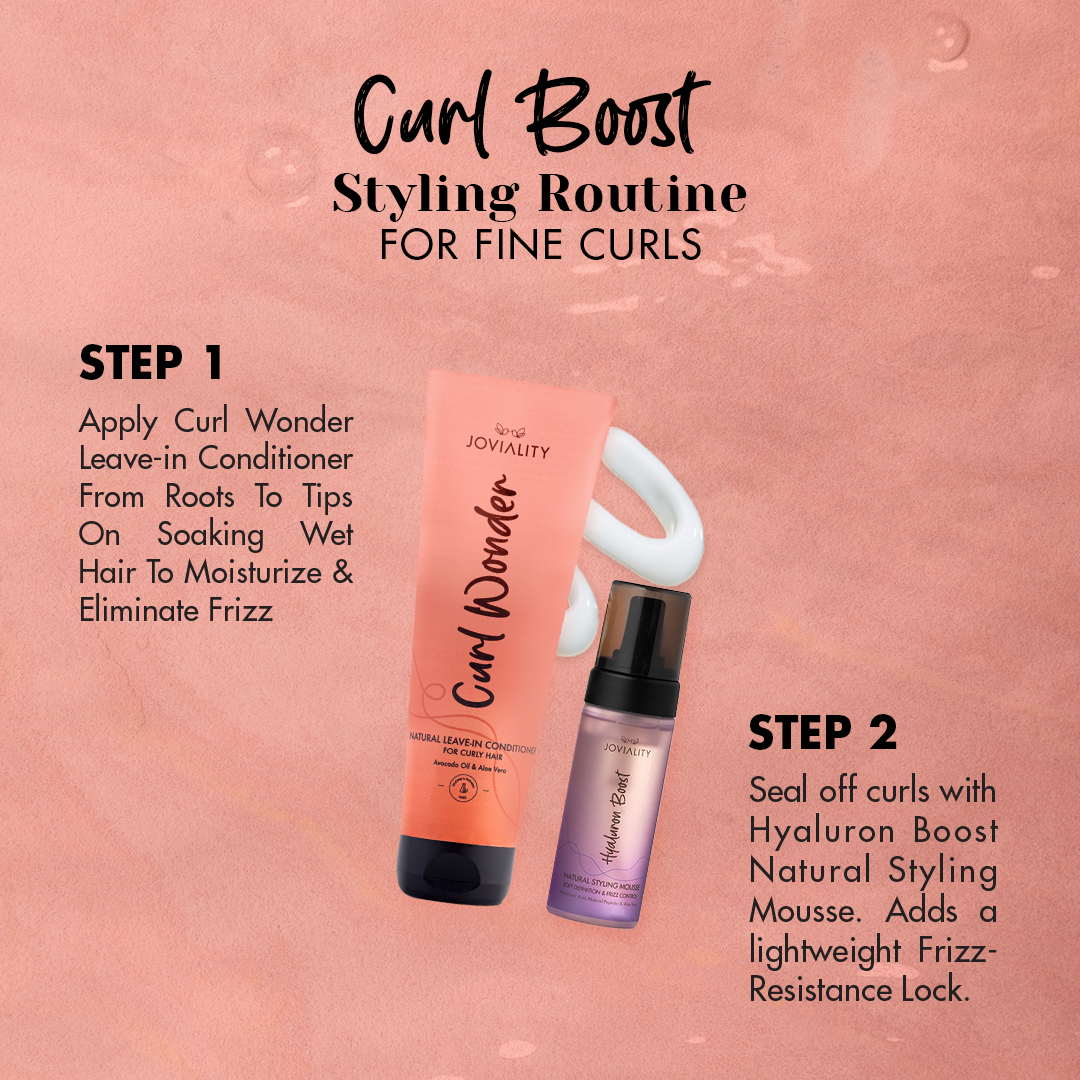 Curl wonder, curl boost styling duo, hair natural texture, steps how to hydrate define frizzy, Joviality, egypt, international, curly hair, curly heads, all natural, natural ingredients, silicone free, sulphate free, paraben free, pvp free, vegan, lightweight formula, avocado oil, aloe vera, wheat protein, defined curls, long lasting curls, nourish, healthy scalp, antioxidants, frizzy hair, dry hair, frizz free, tame frizz, more defined, wavy hair, real results, fast results, wavy hair