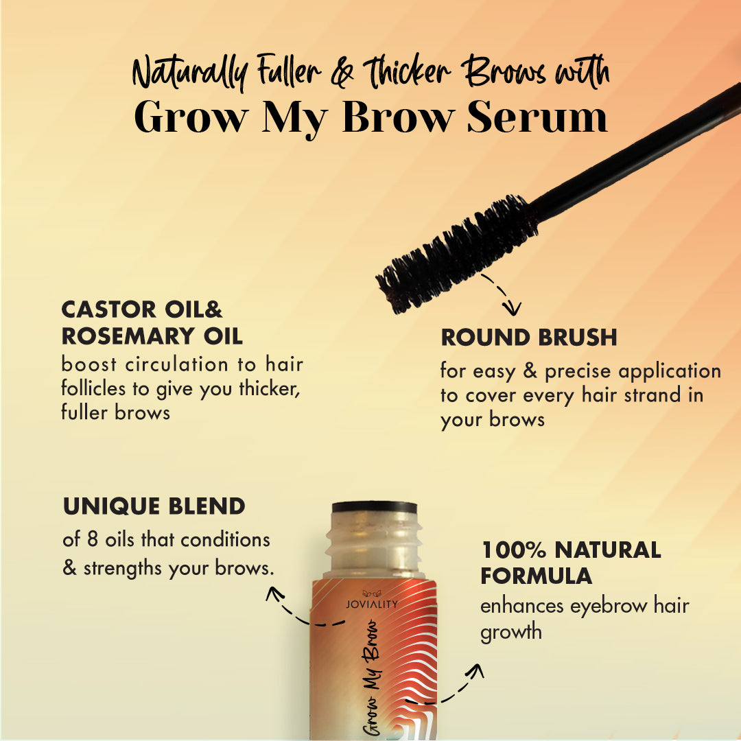 Grow My Brow - Eyebrow Growth Serum - Joviality-eg